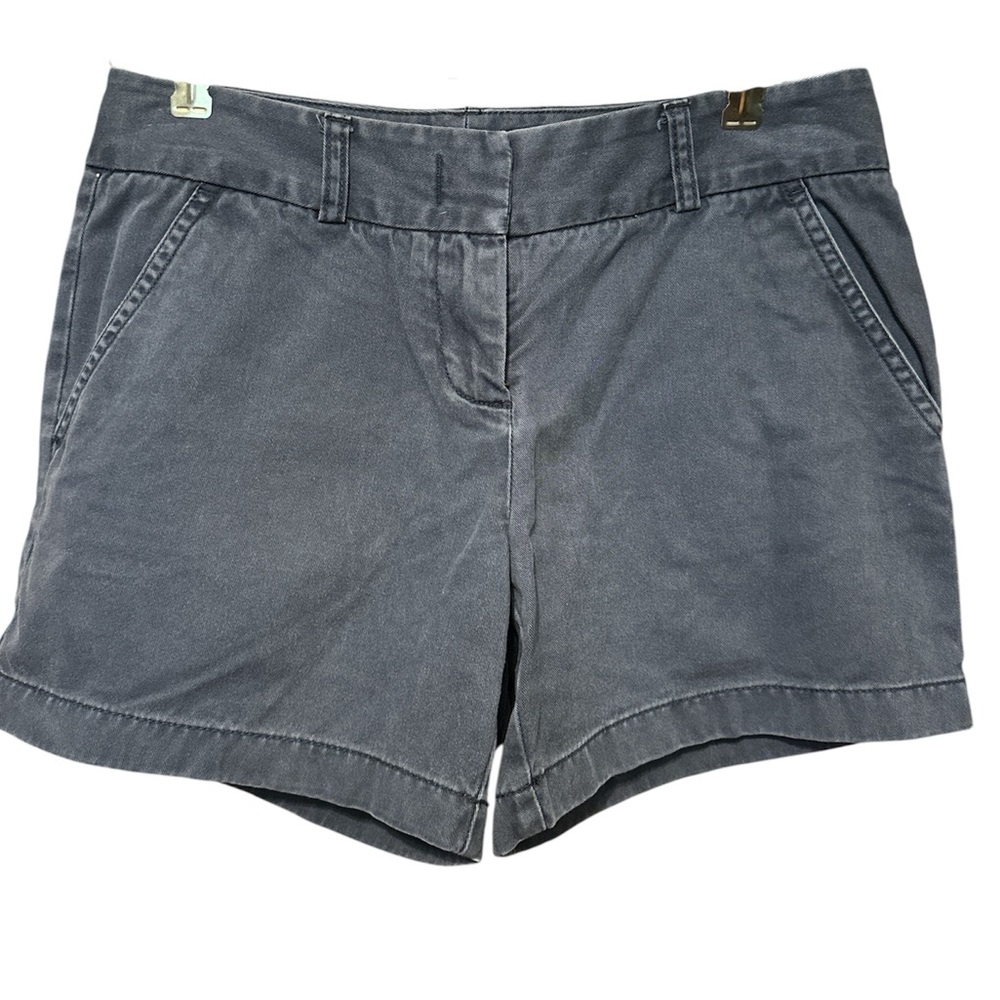J Crew City Fit Dark Blue Shorts SZ 4